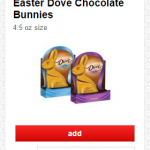 New Dove Chocolate Easter Bunnies Target Cartwheel