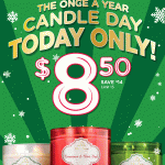 Bath & Body Works 3-Wick Candles Just $8.50 (Reg. $22.50) TODAY ONLY!
