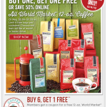 World Market Cost Plus: 7 Bags Of Coffee For The Price Of 3 (Tomorrow Only)