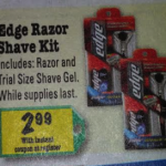 Edge Razor Shave Kits Just $2.99 (Starting Wednesday)