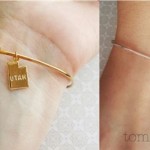 Gold & Silver State Bangle Bracelets Just $9.99