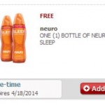 FREE Bottle Of Neuro Sleep For Safeway Shoppers