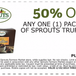 Sprouts Fancy Truffles Just $1 After Coupon