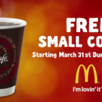 FREE McDonald’s Coffee Through April 13th