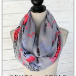 Cents Of Style 50% OFF Floral Print Items Sale – Great Deal On Infinity Scarves!