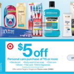 Target Personal Care In-Ad Coupon Deal Ideas