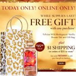 Bath & Body Works FREE Gift Bag + Full Size Shower Gel With Purchase