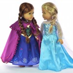 Disney Frozen Elsa & Anna 18″ Doll Princess Dresses Just $36.99 (Fits American Girl Doll & Our Generation Dolls)