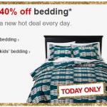 Target – 40% OFF Bedding Items (Today Only!)