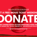 FREE Studio Movie Grill Movie Tickets For Canned Food Donation