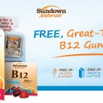 FREE Sundown Naturals B12 Gummies Vitamin Sample