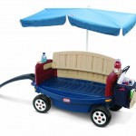 Little Tikes Deluxe Ride & Relax Wagon With Umbrella Just $81.20 (Reg. $144.99)