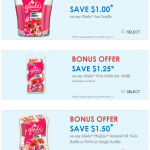 New Right At Home Glade & Ziploc Coupons