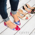 Cents of Style Floral Flats 40% OFF + FREE Shipping