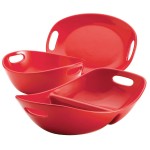 Rachael Ray Stoneware 3-Piece Serveware Just $33.99 (Reg. $99.99)