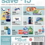 $15 OFF $50+ Purchase of Select Household Items (Starting Sunday!)
