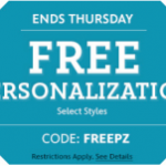 The Disney Store – FREE Personalization On Select Items
