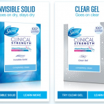 FREE Secret Clinical Strength Deodorant Sample