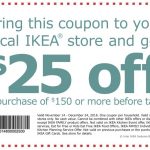 Rare Ikea Coupon – $25 Off Your $150 Purchase!